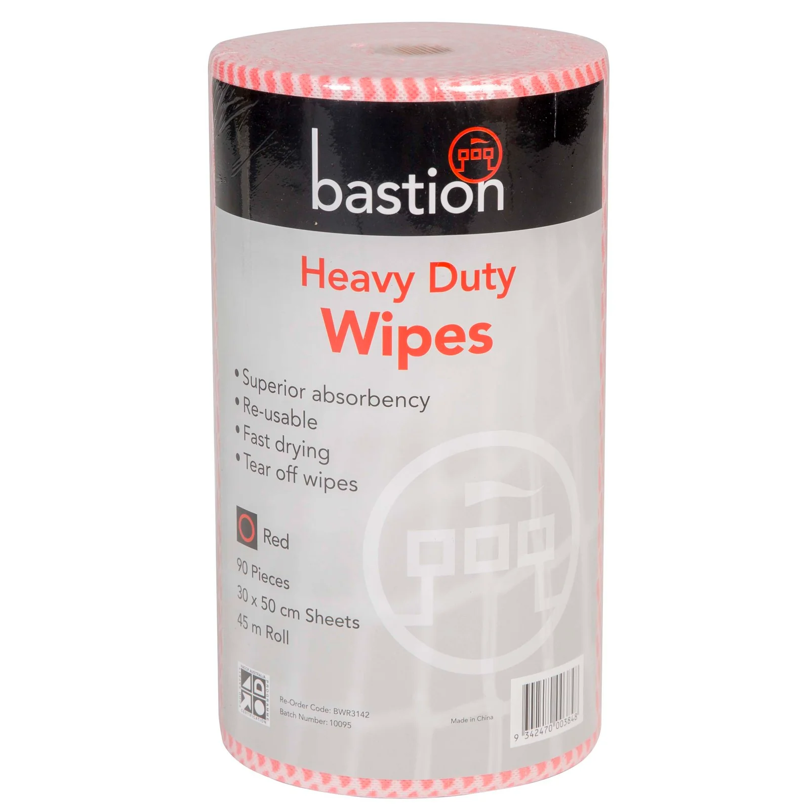 Heavy Duty Wipes 45m Roll - Carton (4 Rolls) - Image 4